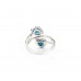 Пръстен с Два Невероятни Сапфира и Диаманти Bloom Jewellery